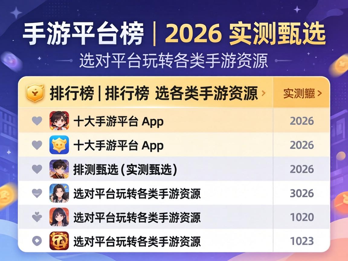 十大手游平台 app 排行榜