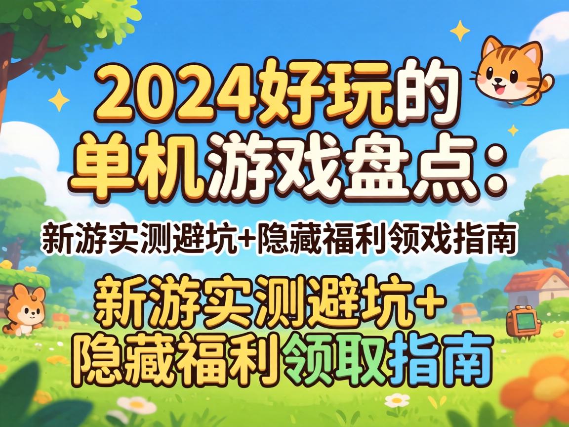《2024好玩的单机游戏盘点:新游实测避坑+隐藏福利领取指南》 2024好玩的单机游戏盘点