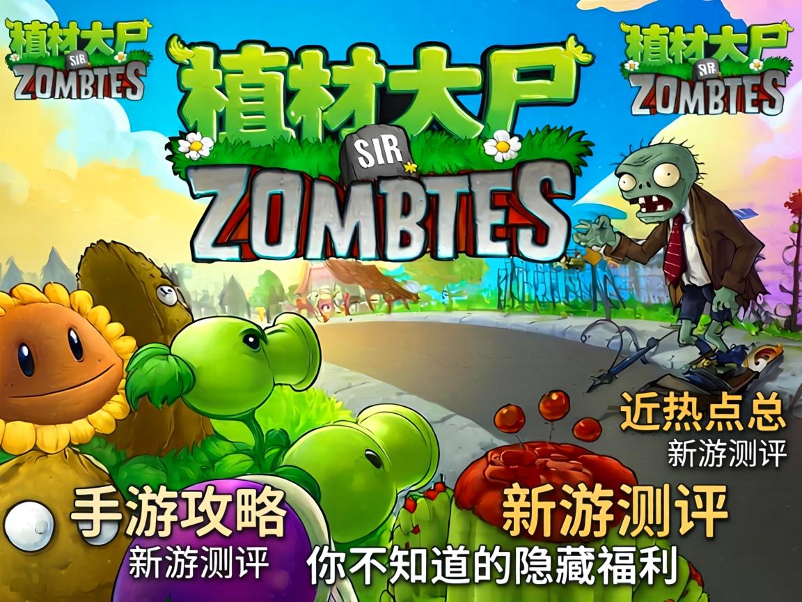 植物大战僵尸近期热点汇总:手游攻略、新游测评还有你不知道的隐藏福利 新游测评还有你不知道的隐藏福利